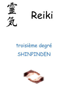 Couverture stage Reiki USUI troisième degré Shinpinden